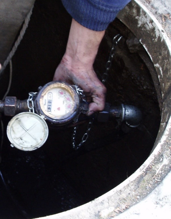 Заштитие водомере на време