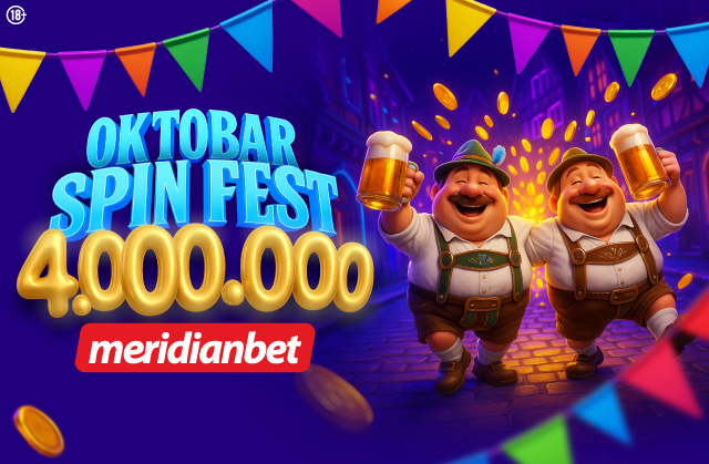 NAJVEĆI CASINO TURNIR IKADA – OKTOBAR SPIN FEST EKSKLUZIVNO U MERIDIANU!